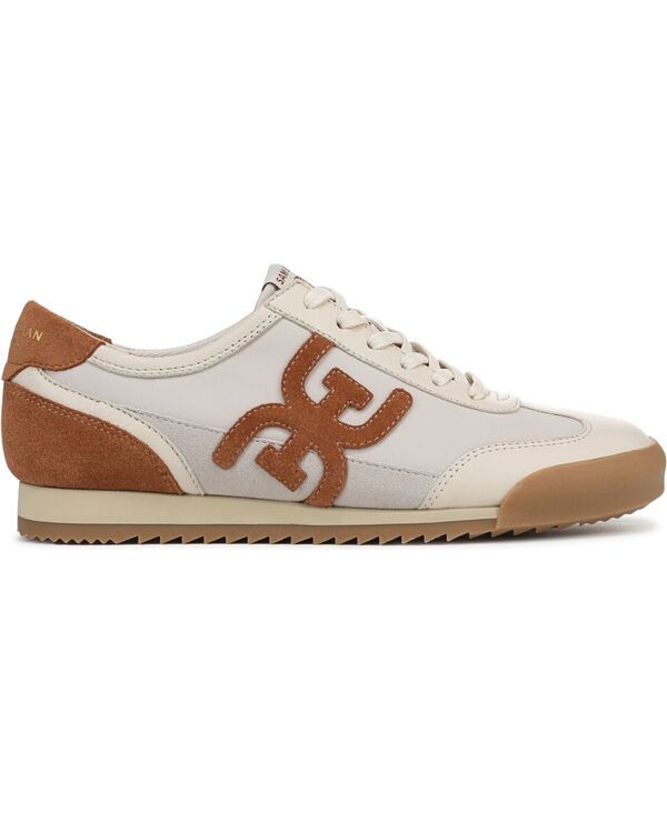 サムエデルマン レディース シューズ スニーカー レース Sam Edelman Womens Ivey LaceUp Sneakers Modern Ivory Frontier Brown アイボ