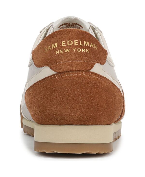 サムエデルマン レディース シューズ スニーカー レース Sam Edelman Womens Ivey LaceUp Sneakers Modern Ivory Frontier Brown アイボ