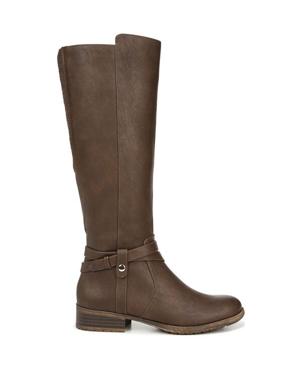 ライフストライド レディース シューズ ブーツ・レインブーツ LifeStride Womens Xtrovert Riding Boots Regular Wide Calf Dark Tan タン