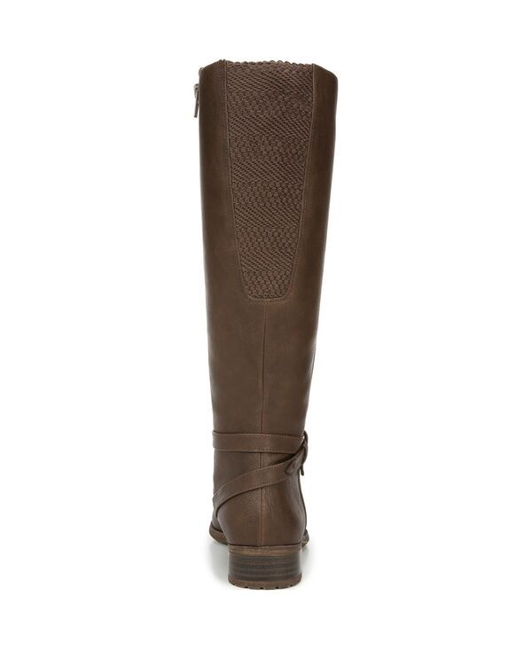 ライフストライド レディース シューズ ブーツ・レインブーツ LifeStride Womens Xtrovert Riding Boots Regular Wide Calf Dark Tan タン