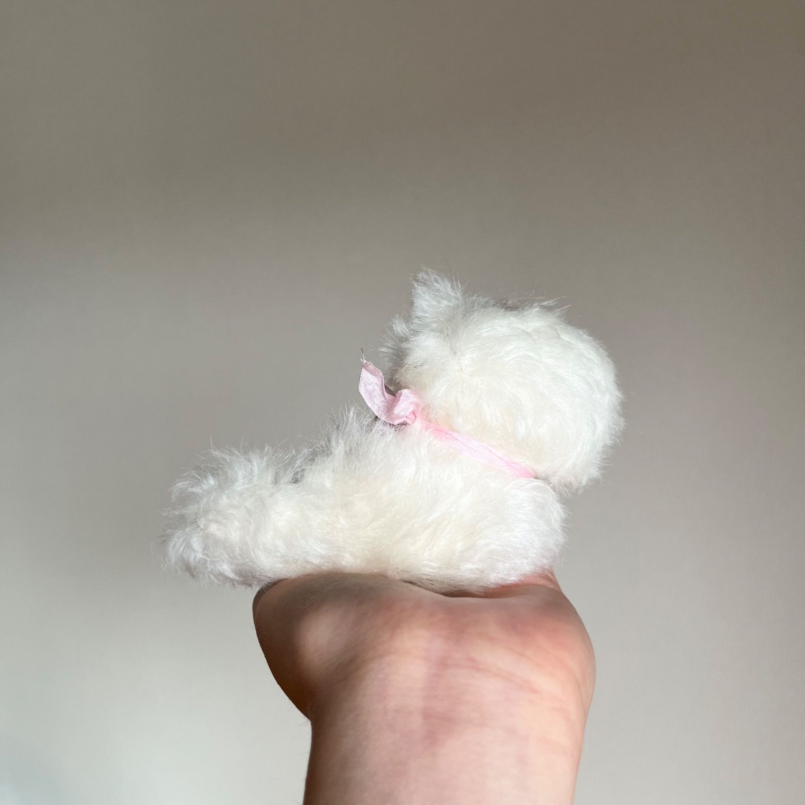 とけそうな、ねこ ( ふわふわの白い子 ) Cora 猫 ぬいぐるみ 作家