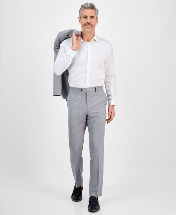 タリア メンズ ボトムス カジュアルパンツ Tallia Mens Classic Fit Suit Separate Pant Light Gray グレー