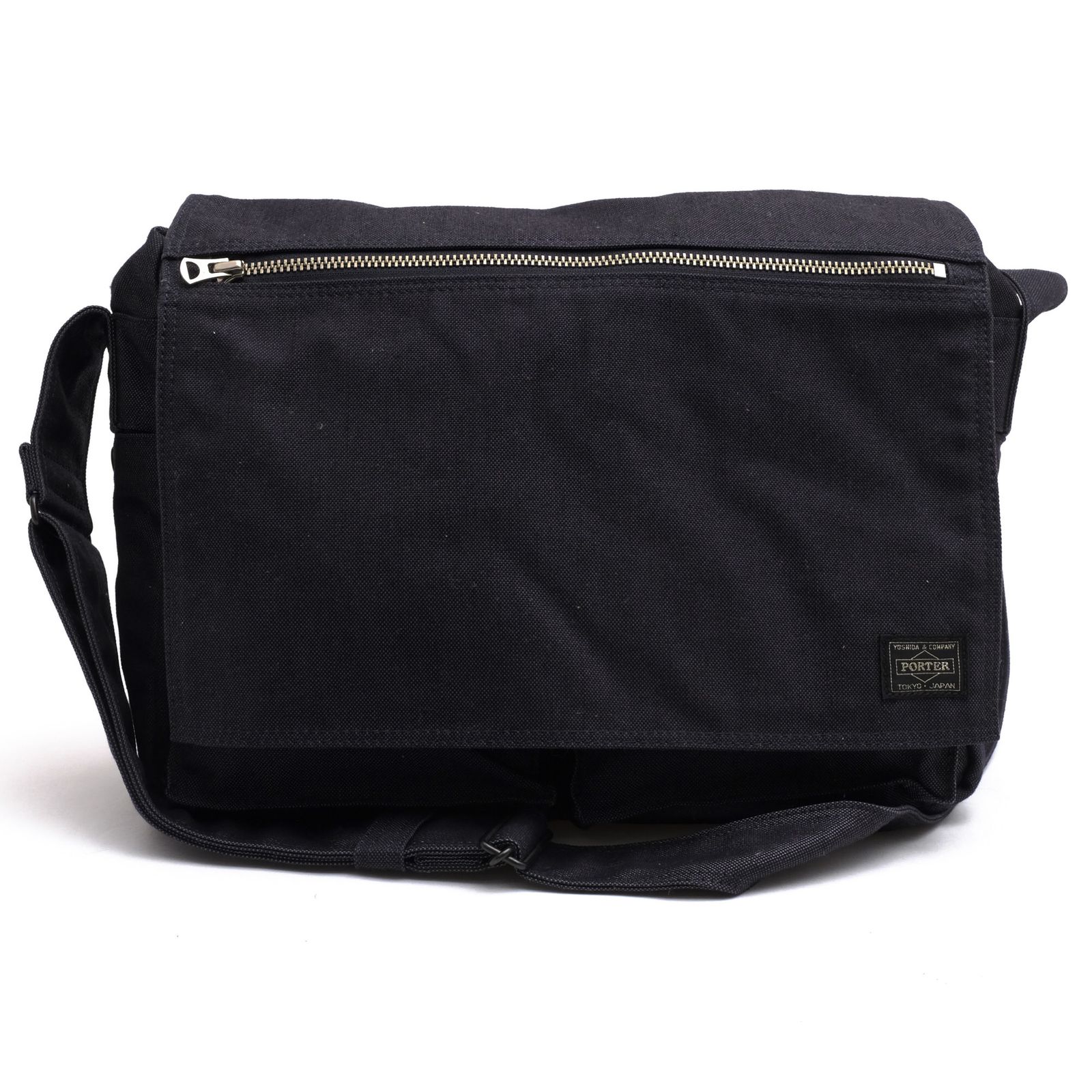 ポーター 吉田カバン／PORTER バッグ ショルダーバッグ 鞄 メンズ 男性 男性用 コットン 綿 キャンバス ネイビー 紺 592-06581 SMOKY SHOULDER BAG S スモーキー A4サイズ収納可 メッセンジャーバッグ