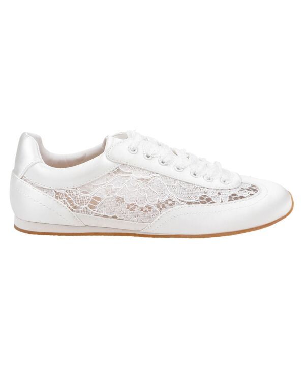 ジュウェルダグレイミシュカ レディース シューズ スニーカー Jewel Badgley Mischka Womens Inez Sneakers Ivory Lace アイボリー