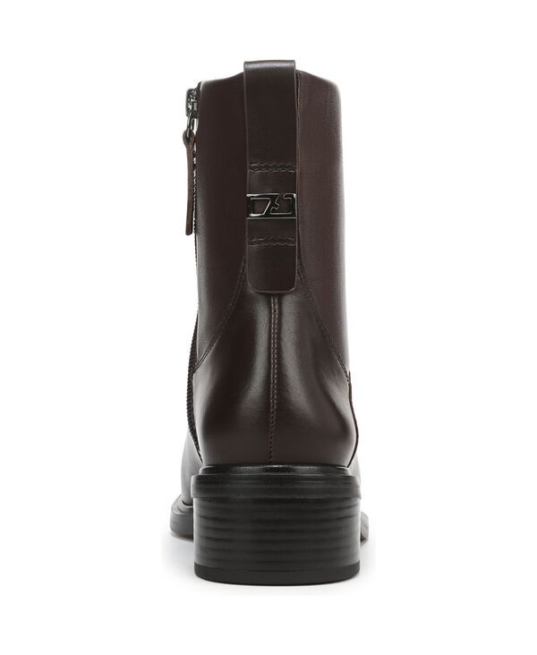 フランコサルト レディース シューズ ブーツ・レインブーツ ヒール Franco Sarto Womens Gracely Block Heel Zip Short Boots Castagno Br フランコサルト レディース シューズ ブーツ・レインブーツ ヒール Franco Sarto Womens Gracely Block Heel Zip Short Boots Castagno Br