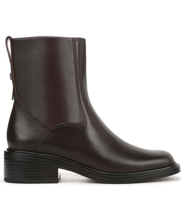 フランコサルト レディース シューズ ブーツ・レインブーツ ヒール Franco Sarto Womens Gracely Block Heel Zip Short Boots Castagno Br フランコサルト レディース シューズ ブーツ・レインブーツ ヒール Franco Sarto Womens Gracely Block Heel Zip Short Boots Castagno Br