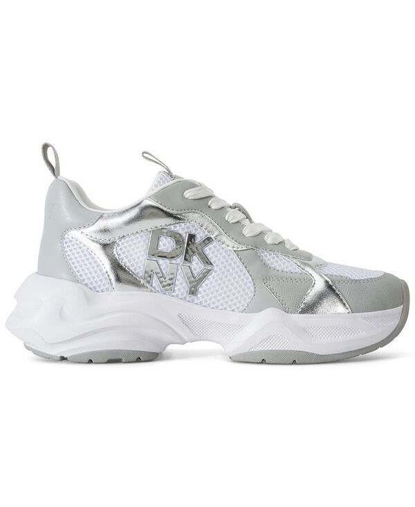 ダナ キャラン ニューヨーク レディース シューズ スニーカー DKNY Womens Deyoung Chunky Sneakers Light Cool Gray Bright White ホワイ