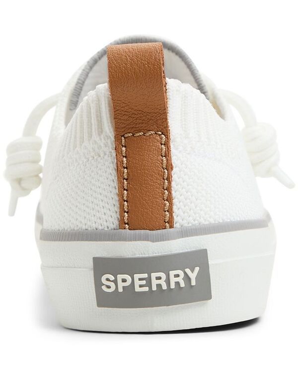 スペリー レディース シューズ スニーカー レース ニット Sperry Womens Crest Vibe Knit LaceUp Sneakers Ivory アイボリー