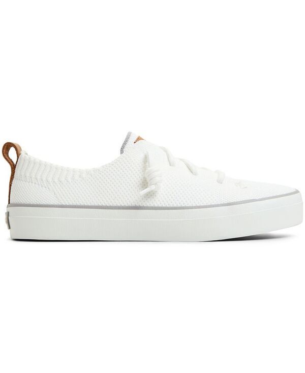 スペリー レディース シューズ スニーカー レース ニット Sperry Womens Crest Vibe Knit LaceUp Sneakers Ivory アイボリー