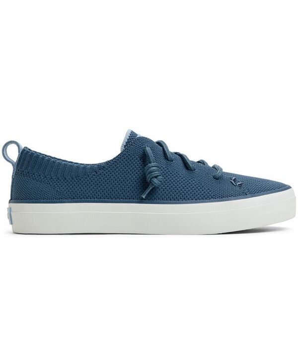 スペリー レディース シューズ スニーカー レース ニット Sperry Womens Crest Vibe Knit LaceUp Sneakers Navy ネイビー