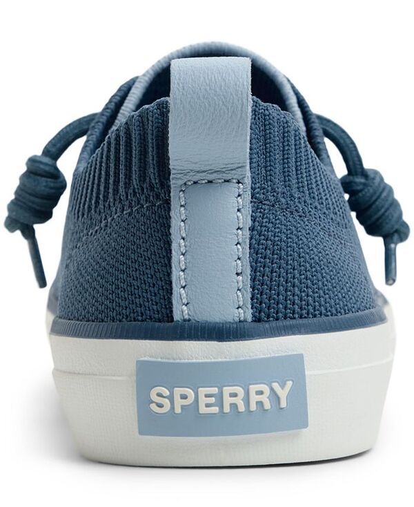 スペリー レディース シューズ スニーカー レース ニット Sperry Womens Crest Vibe Knit LaceUp Sneakers Navy ネイビー