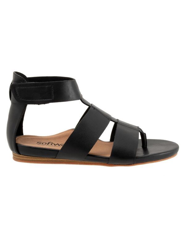ソフトウォーク レディース シューズ サンダル SoftWalk Cabo Sandal Black ブラック