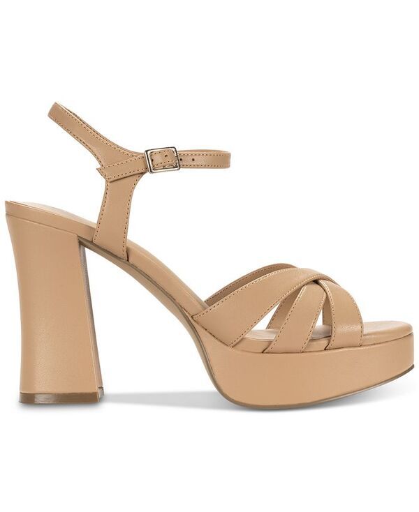 ワイルド ペアー レディース シューズ サンダル プラットフォーム Wild Pair Womens Reemii Platform Sandals Nude Smooth