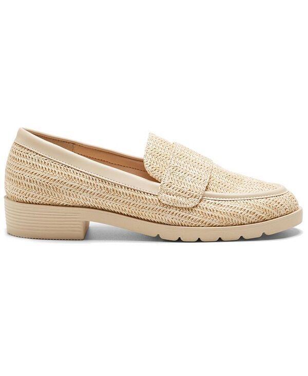 ケネスコール レディース シューズ スリッポン・ローファー ローファー Kenneth Cole Reaction Womens Fern Loafers Natural Raffia