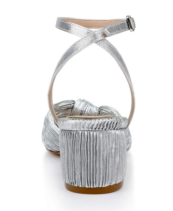 ジュウェルダグレイミシュカ レディース シューズ サンダル ヒール Jewel Badgley Mischka Womens Hudson Knot Block Heel Evening Sandal