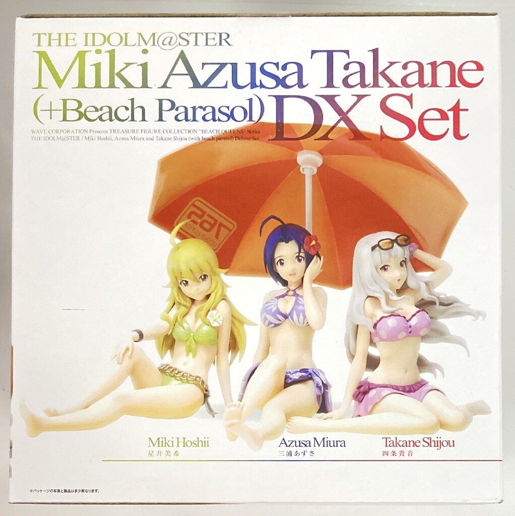 wave BEACH QUEENS 美希・あずさ・貴音 ビーチパラソル付DXセット wave BEACH QUEENS 美希・あずさ・貴音 ビーチパラソル付DXセット