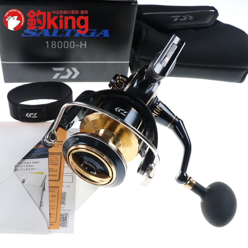 【中古/美品】 ダイワ 25 ソルティガ 18000-H /G296M ロッド リール ルアー 中古