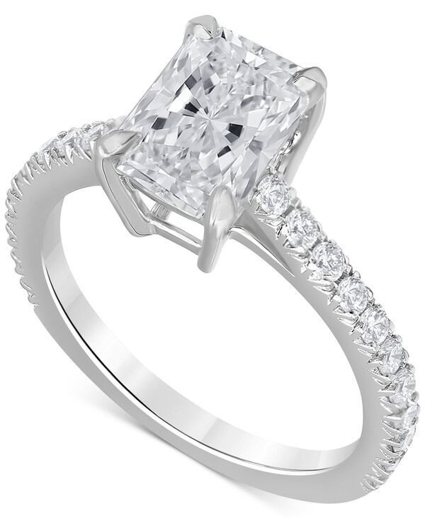バッジェリーミシュカ レディース アクセサリー リング Badgley Mischka Certified LabGrown Diamond RadiantCut Engagement Ring 21