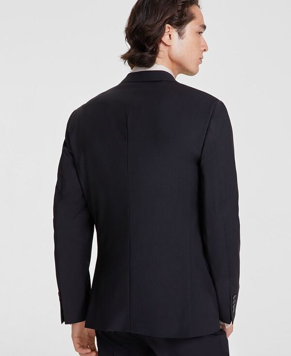カルバンクライン メンズ アウター ジャケット・ブルゾン ウール ジャケット Calvin Klein Mens SlimFit WoolBlend Stretch Suit Jackets Blac カルバンクライン メンズ アウター ジャケット・ブルゾン ウール ジャケット Calvin Klein Mens SlimFit WoolBlend Stretch Suit Jackets Blac