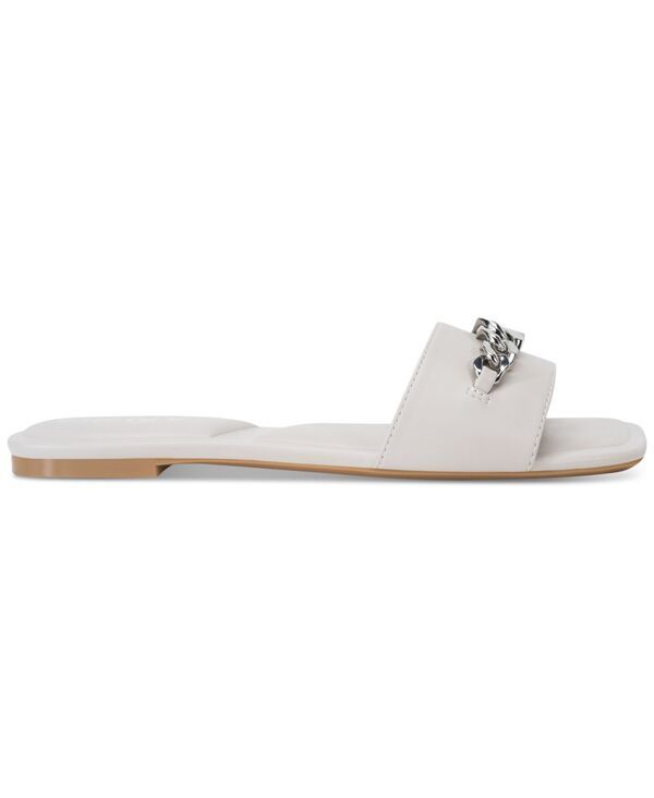 ダナ キャラン ニューヨーク レディース シューズ サンダル DKNY Womens Dania Chain Slide Sandalsoft White ホワイト ダナ キャラン ニューヨーク レディース シューズ サンダル DKNY Womens Dania Chain Slide Sandalsoft White ホワイト