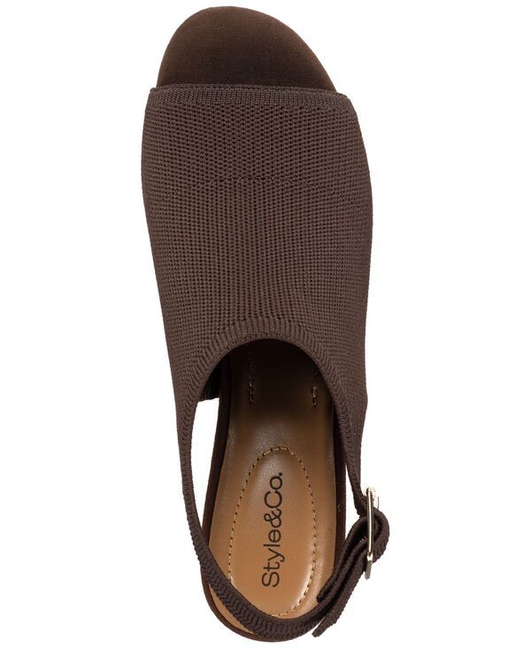 スタイルアンドコー レディース シューズ サンダル ニット ヒール Style Co Womens Peyyton Slingbacknit Dress Block Heel Shooties Cho スタイルアンドコー レディース シューズ サンダル ニット ヒール Style Co Womens Peyyton Slingbacknit Dress Block Heel Shooties Cho