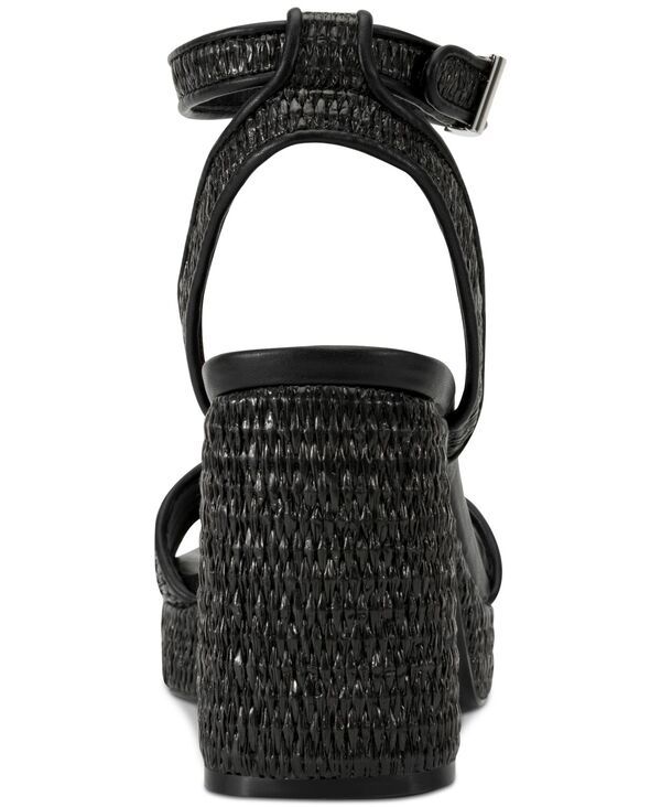 ダナ キャラン ニューヨーク レディース シューズ サンダル プラットフォーム DKNY Scotia Platform Sandals Black ブラック
