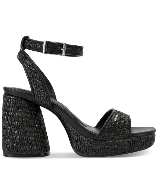 ダナ キャラン ニューヨーク レディース シューズ サンダル プラットフォーム DKNY Scotia Platform Sandals Black ブラック