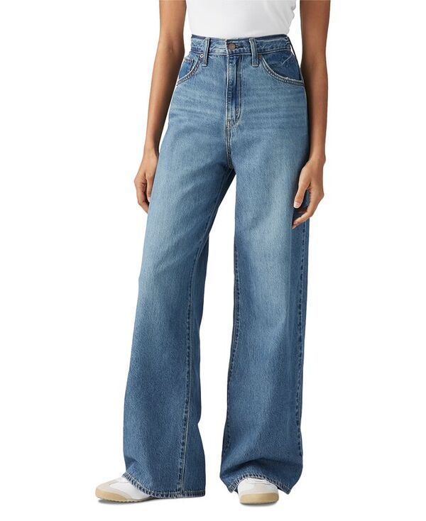 リーバイス レディース ボトムス デニムパンツ ジーンズ Levis Womens CinchWaist Baggy Jeans Chasing Dreams