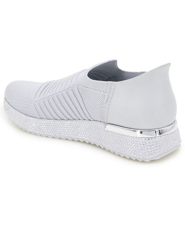 ケネスコール レディース シューズ スニーカー ニット Kenneth Cole Reaction Womens Cameron EZ On Knit Almond Toe Sneakers Grey