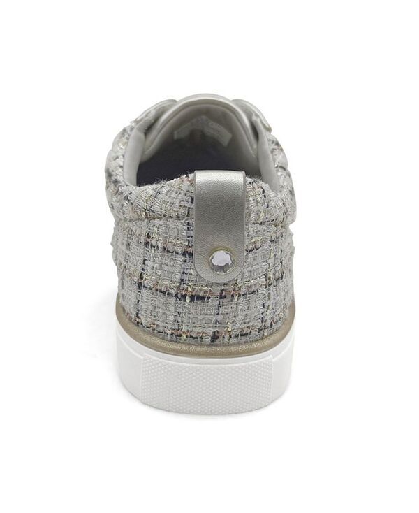 ケネスコール レディース シューズ スニーカー Kenneth Cole Reaction Womens Bonnie Round Toe Sneakers Ecru Tweed エクリュ
