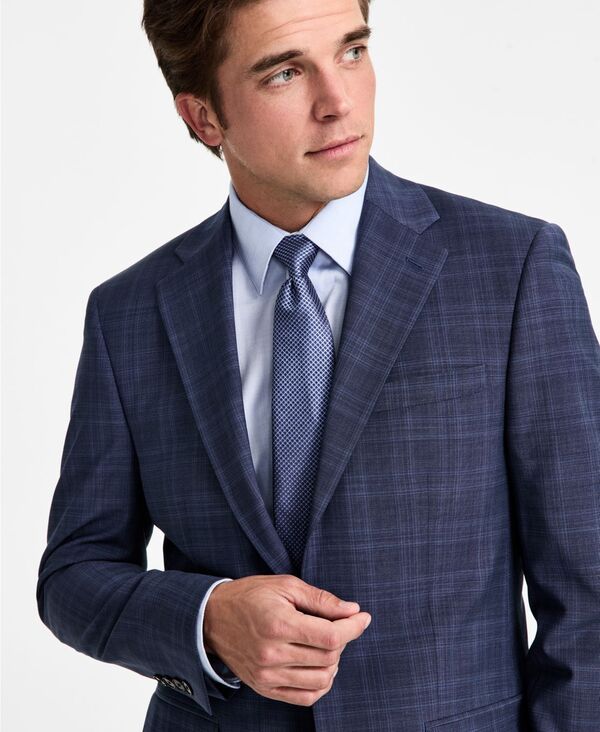 カルバンクライン メンズ アウター ジャケット・ブルゾン ウール Calvin Klein MenslimFit WoolBlend Suit Jacket Blue ブルー カルバンクライン メンズ アウター ジャケット・ブルゾン ウール Calvin Klein MenslimFit WoolBlend Suit Jacket Blue ブルー