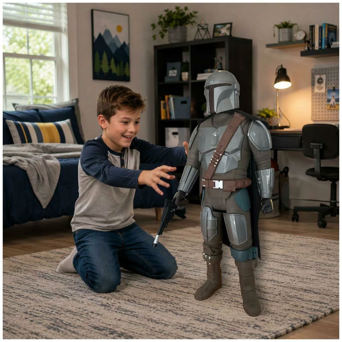 STARWARS / スターウォーズ マンダロリアン 80cm フィギュア/大きい/人形/Mandalorian