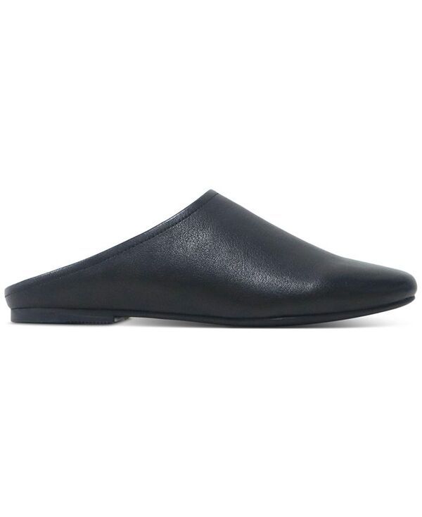 ジェントルソウルズ レディース シューズ サンダル Gentle Souls Womens Wanda SlipOn Flats Black Leather ブラック
