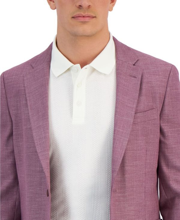 ナウティカ メンズ アウター ジャケット・ブルゾン コート Nautica Mens ModernFit Active Stretch Woven Solid Sport Coat Solid Pin