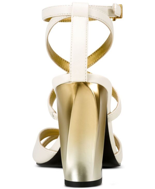 ダナ キャラン ニューヨーク レディース シューズ サンダル Donna Karanew York Womens Brooklyn Strappy Sandals Ivory アイボリー