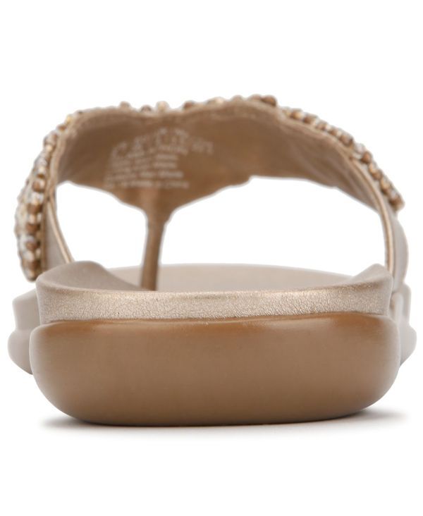 ケネスコール レディース シューズ サンダル Kenneth Cole Reaction Womens Glamathon Flat Sandals Champagne シャンパン