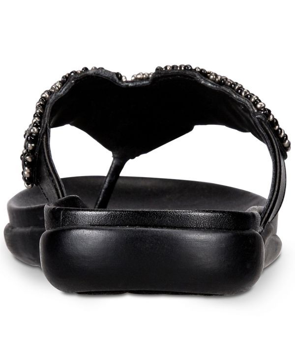 ケネスコール レディース シューズ サンダル Kenneth Cole Reaction Womens Glamathon Flat Sandals Black ブラック