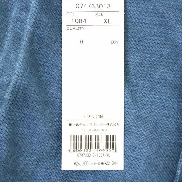60%OFF 新品 ボブ BOB ポロシャツ XL HCS738 LLサイズ ブルー メンズ カットソー コットン100% 綿 刺繍 切替デザイン 半袖 イタリア製 春夏 074733013 60%OFF 新品 ボブ BOB ポロシャツ XL HCS738 LLサイズ ブルー メンズ カットソー コットン100% 綿 刺繍 切替デザイン 半袖 イタリア製 春夏 074733013