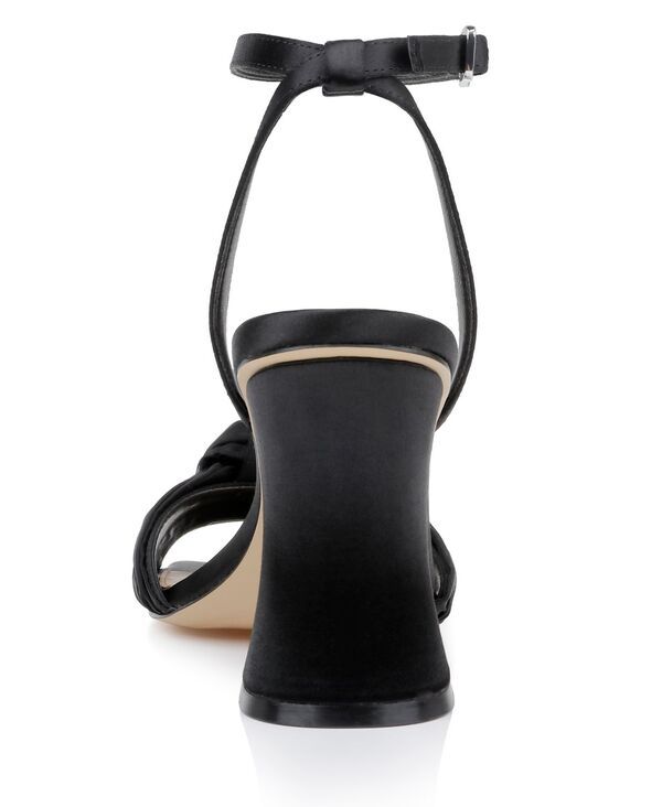 ジュウェルダグレイミシュカ レディース シューズ サンダル Jewel Badgley Mischka Womens Fayola Dress Knot Sandals Black Satin ブラッ