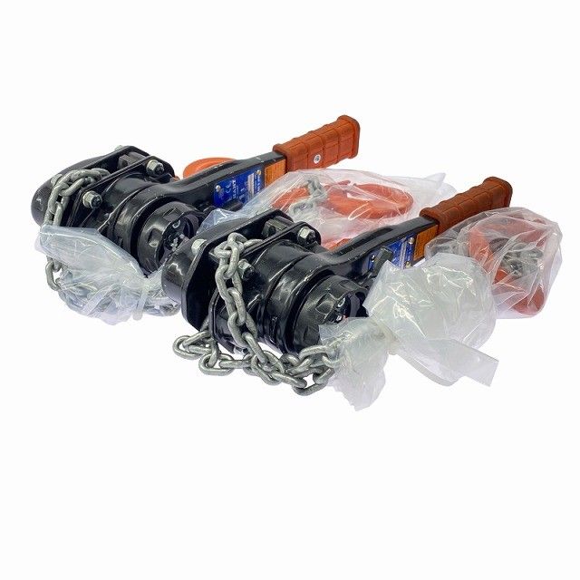 ☆中古品2本セット☆象印チェンブロック エレファント YA型 強力レバーホイスト YA-100 荷重1ton 揚程1.5m レバーブロック 荷締め機130946 ☆中古品2本セット☆象印チェンブロック エレファント YA型 強力レバーホイスト YA-100 荷重1ton 揚程1.5m レバーブロック 荷締め機130946
