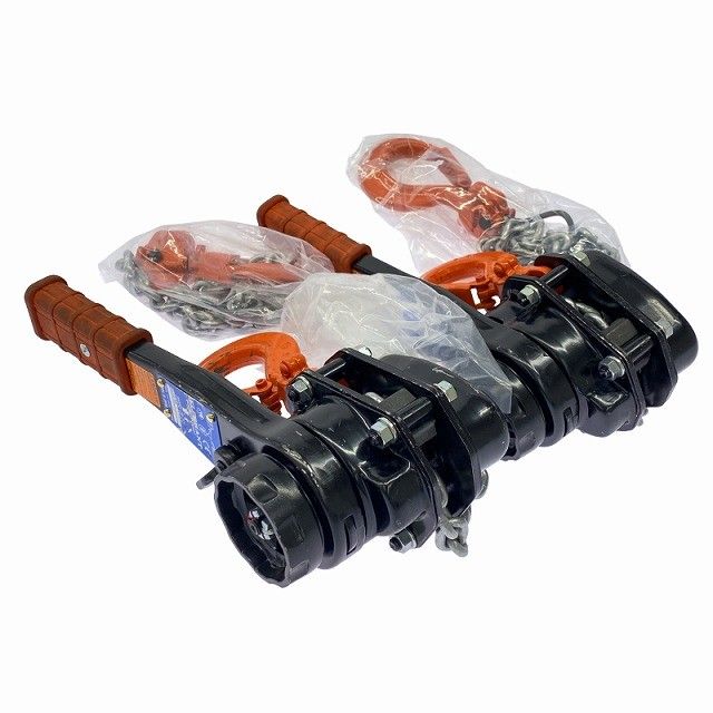 ☆中古品2本セット☆象印チェンブロック エレファント YA型 強力レバーホイスト YA-100 荷重1ton 揚程1.5m レバーブロック 荷締め機130946 ☆中古品2本セット☆象印チェンブロック エレファント YA型 強力レバーホイスト YA-100 荷重1ton 揚程1.5m レバーブロック 荷締め機130946