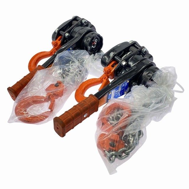 ☆中古品2本セット☆象印チェンブロック エレファント YA型 強力レバーホイスト YA-100 荷重1ton 揚程1.5m レバーブロック 荷締め機130946 ☆中古品2本セット☆象印チェンブロック エレファント YA型 強力レバーホイスト YA-100 荷重1ton 揚程1.5m レバーブロック 荷締め機130946