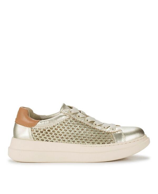 ベアトラップス レディース シューズ スニーカー レース Baretraps Womens Origins Tiara LaceUp Sneakers Champagne Leather シャンパン