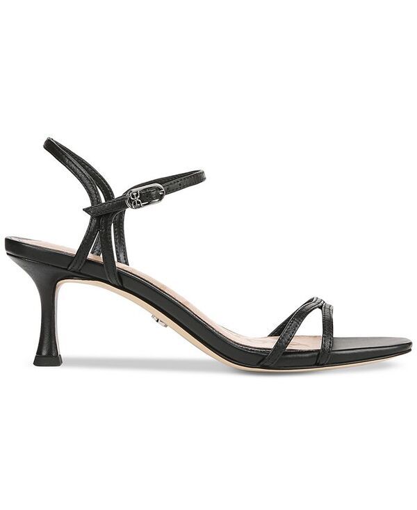 サムエデルマン レディース シューズ サンダル Sam Edelman Womens Presley Strappy Dress Sandals Black Leather Leather ブラック