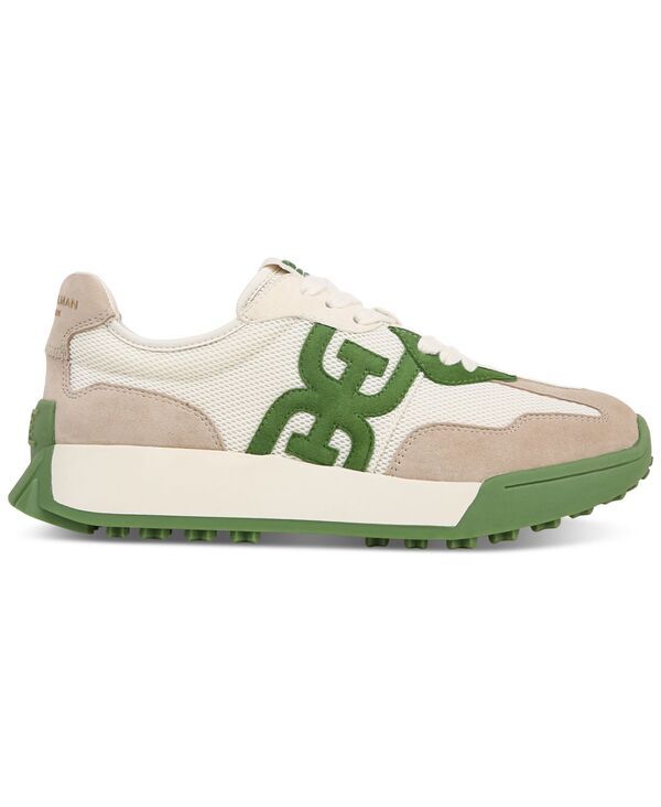 サムエデルマン レディース シューズ スニーカー レース Sam Edelman Womens Langley Emblem LaceUp Trainer Sneakers Green Multi グ