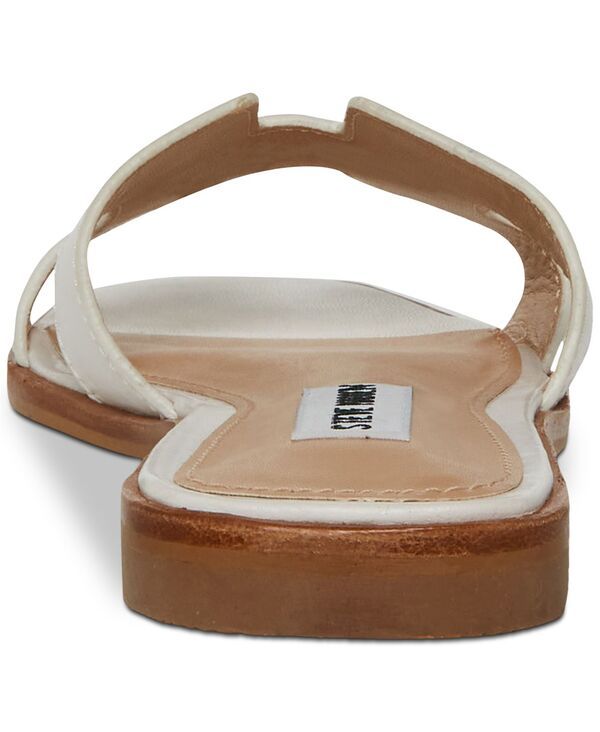 スティーブ マデン レディース シューズ サンダル Steve Madden Womens Hadyn Slide Sandals White ホワイト