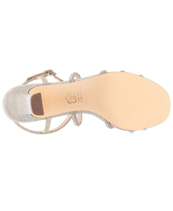 ニナ レディース シューズ サンダル Nina Womens Anna Embellished Evening Sandals Platino