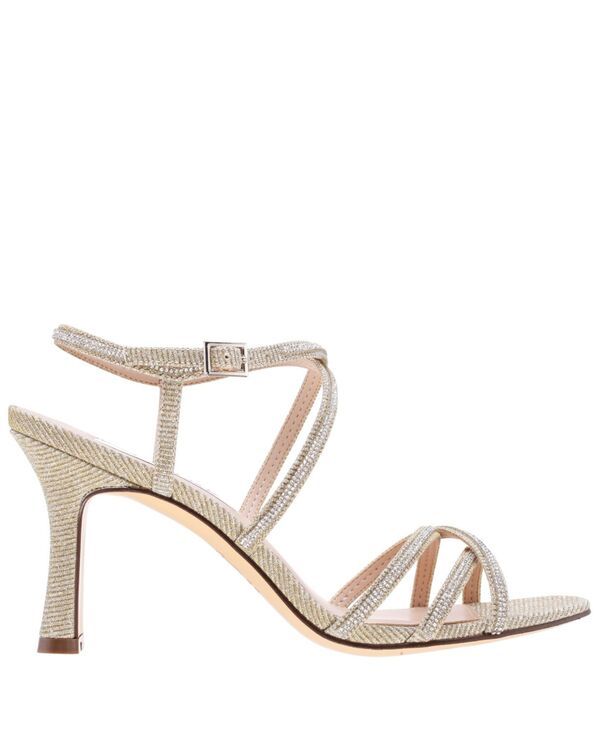 ニナ レディース シューズ サンダル Nina Womens Anna Embellished Evening Sandals Platino