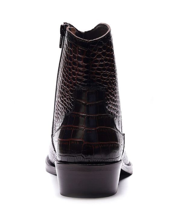 カルロスサンタナ メンズ シューズ ブーツ・レインブーツ Carlos by Carlosantana Mens Zappa Cowboy Fashion Boots Croco Brown ブラウン カルロスサンタナ メンズ シューズ ブーツ・レインブーツ Carlos by Carlosantana Mens Zappa Cowboy Fashion Boots Croco Brown ブラウン