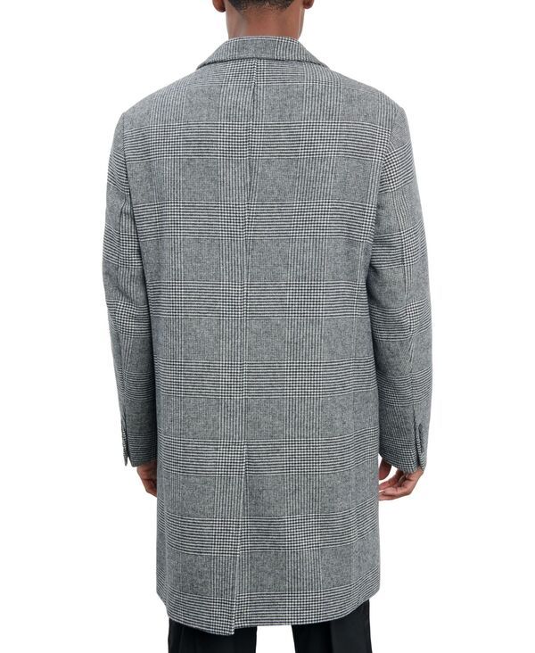 ロンドンフォグ メンズ アウター ジャケット・ブルゾン ウール コート London Fog Men Signature WoolBlend Overcoat Black White ホワイト ロンドンフォグ メンズ アウター ジャケット・ブルゾン ウール コート London Fog Men Signature WoolBlend Overcoat Black White ホワイト